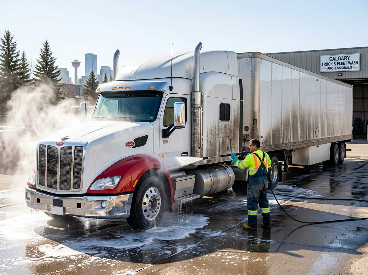 Semi Truck Wash